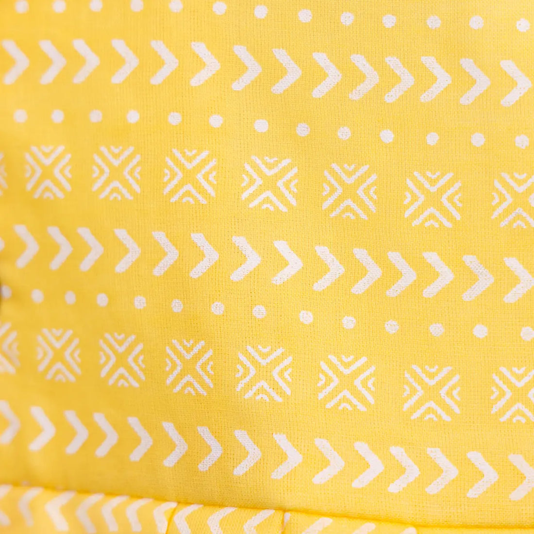 Adorable Mustard Yellow - Collar Frock