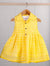 Adorable Mustard Yellow - Collar Frock