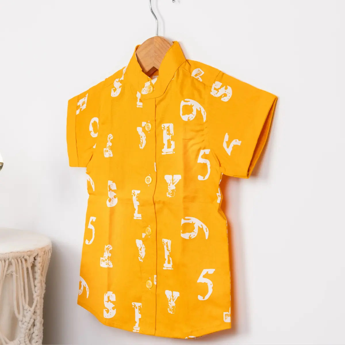 Learning Adventure Yellow - Cotton Shirt