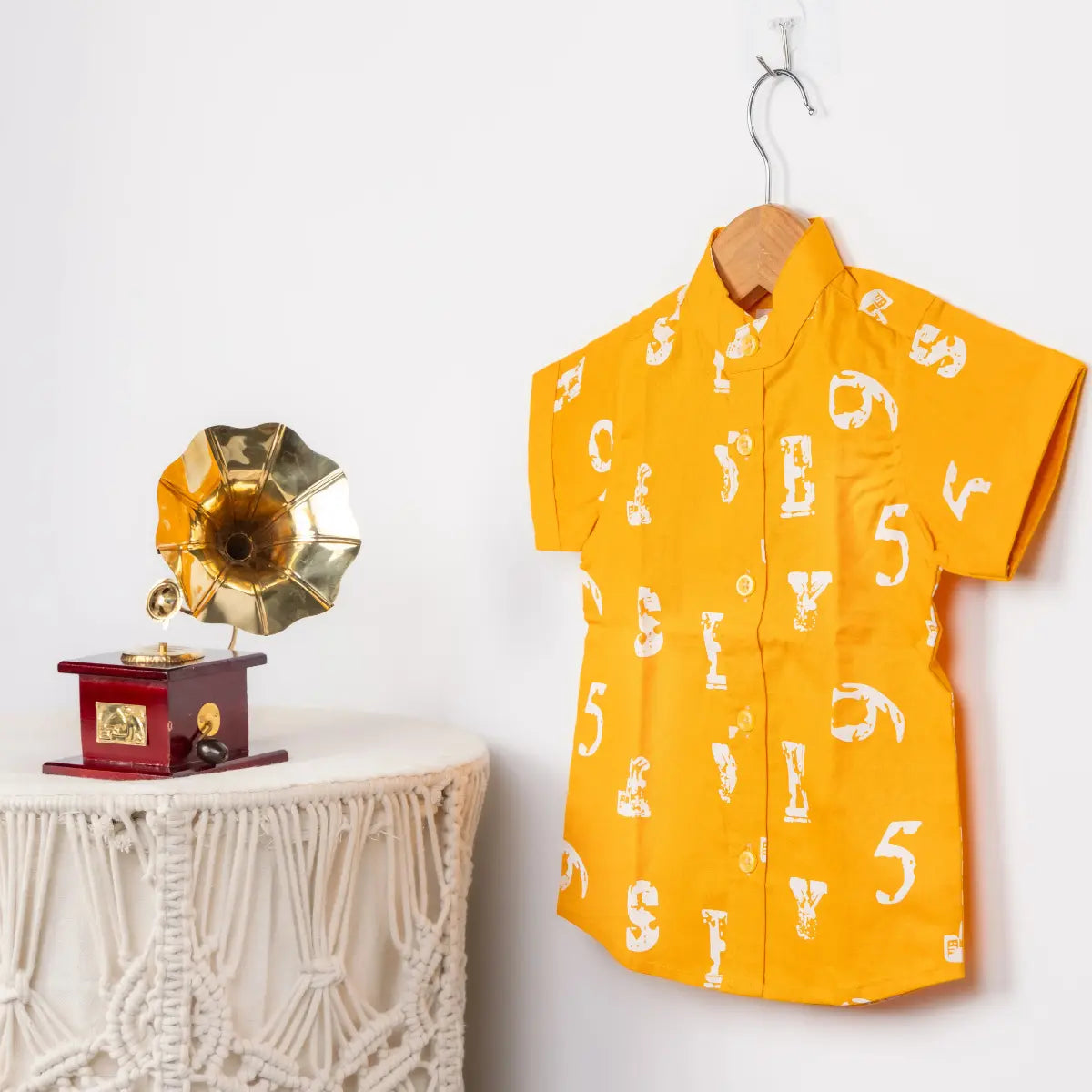 Learning Adventure Yellow - Cotton Shirt