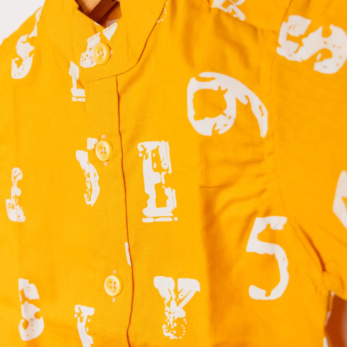 Learning Adventure Yellow - Cotton Shirt