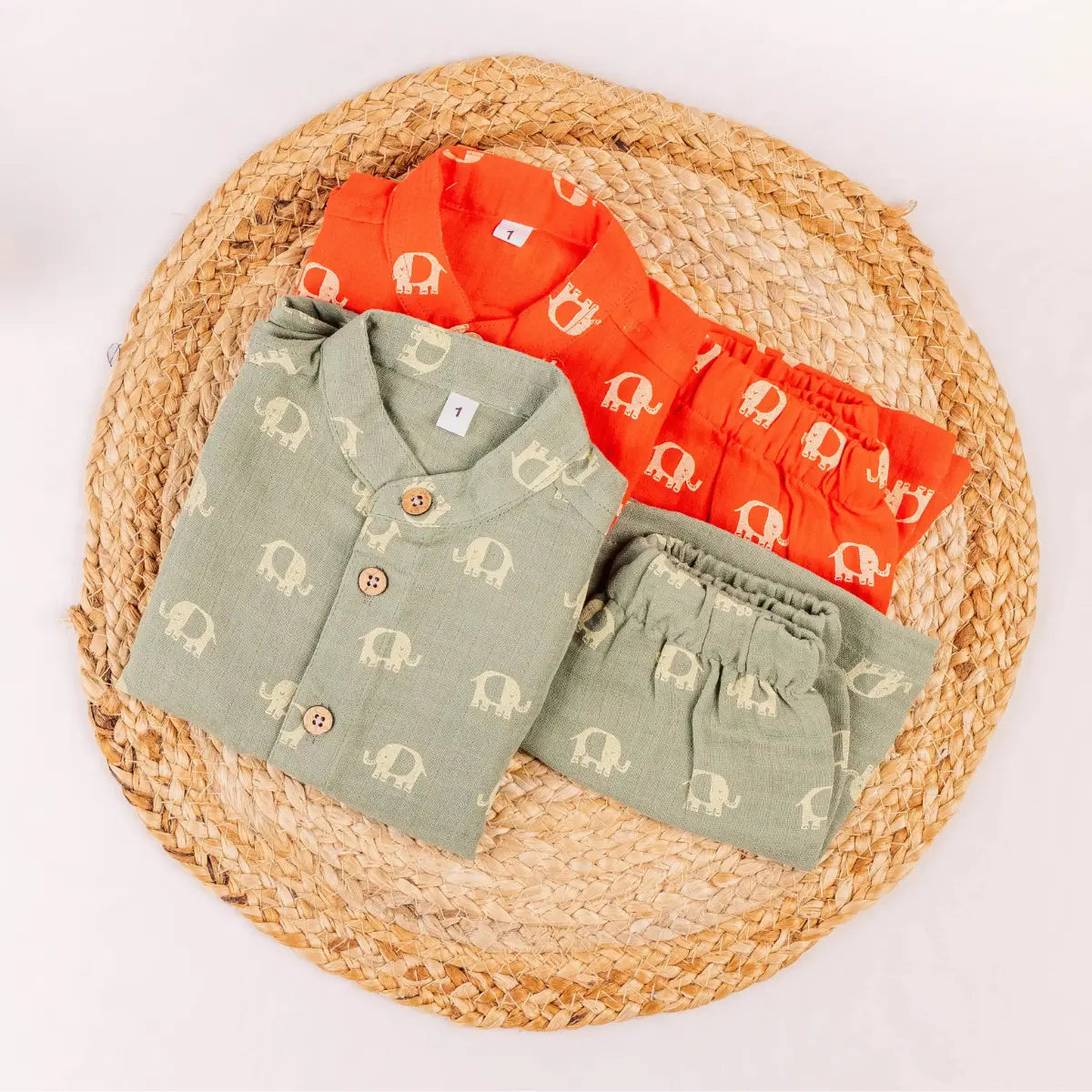 Olive Green Safari Explorer Set - Half Sleeve Set