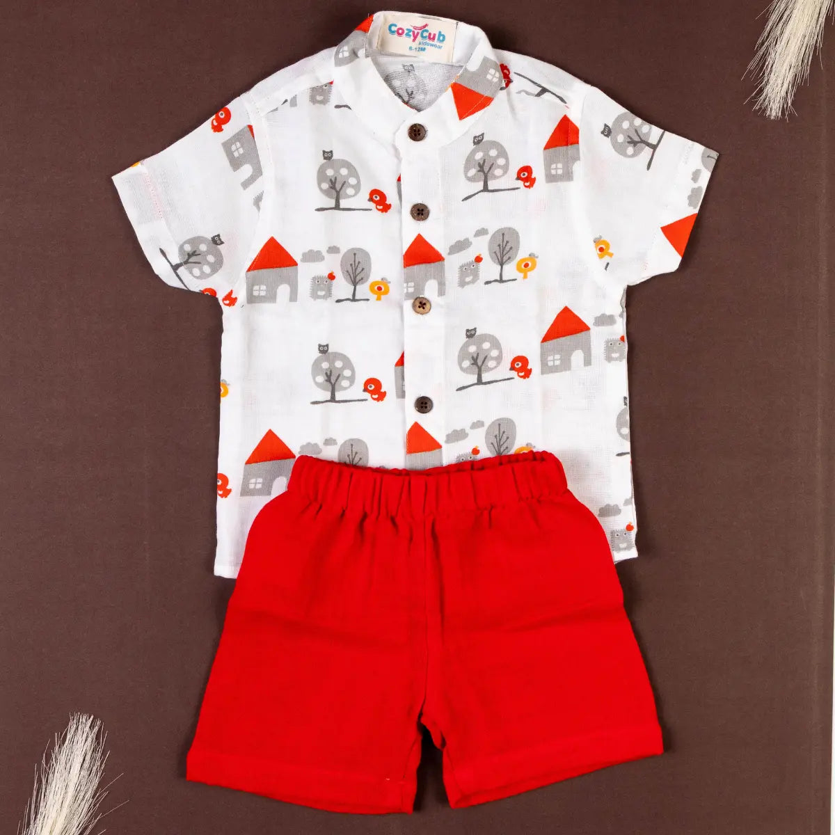 Little Village Adorable House - Half Sleeve Set