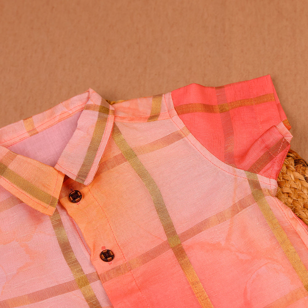 Peach Pink Shirt