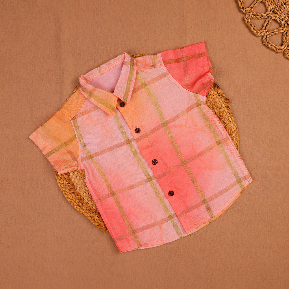 Peach Pink Shirt
