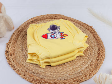 Cheerful Astronaut Riding  - Potty Training Pants