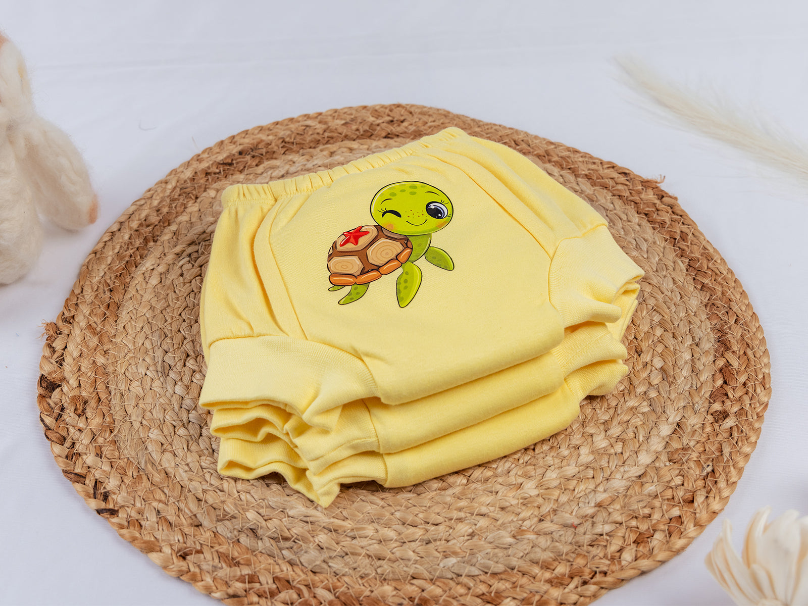 Adorable Smiling Sea Turtle  - Potty Training Pants