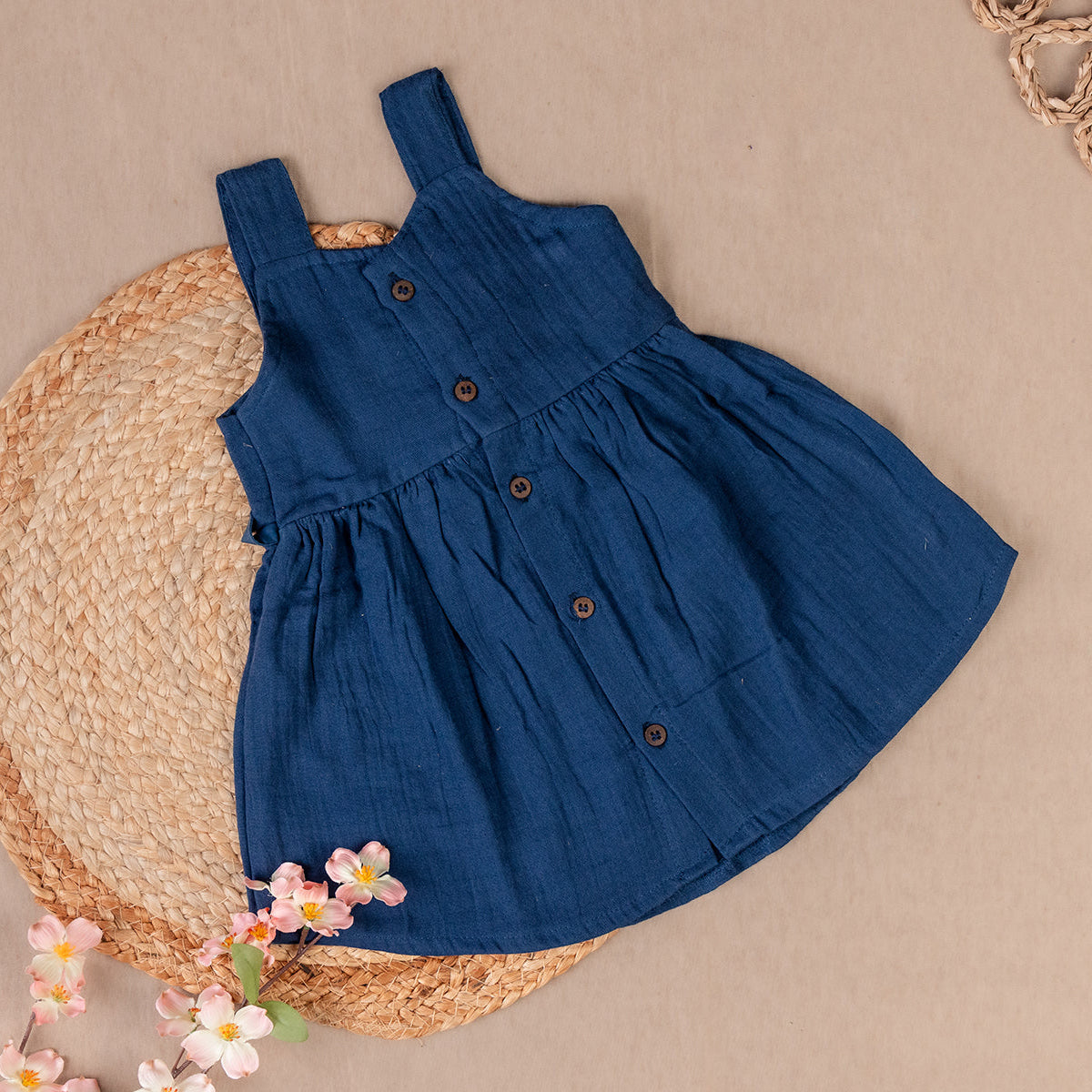 Royal Blue - Stripe Frock