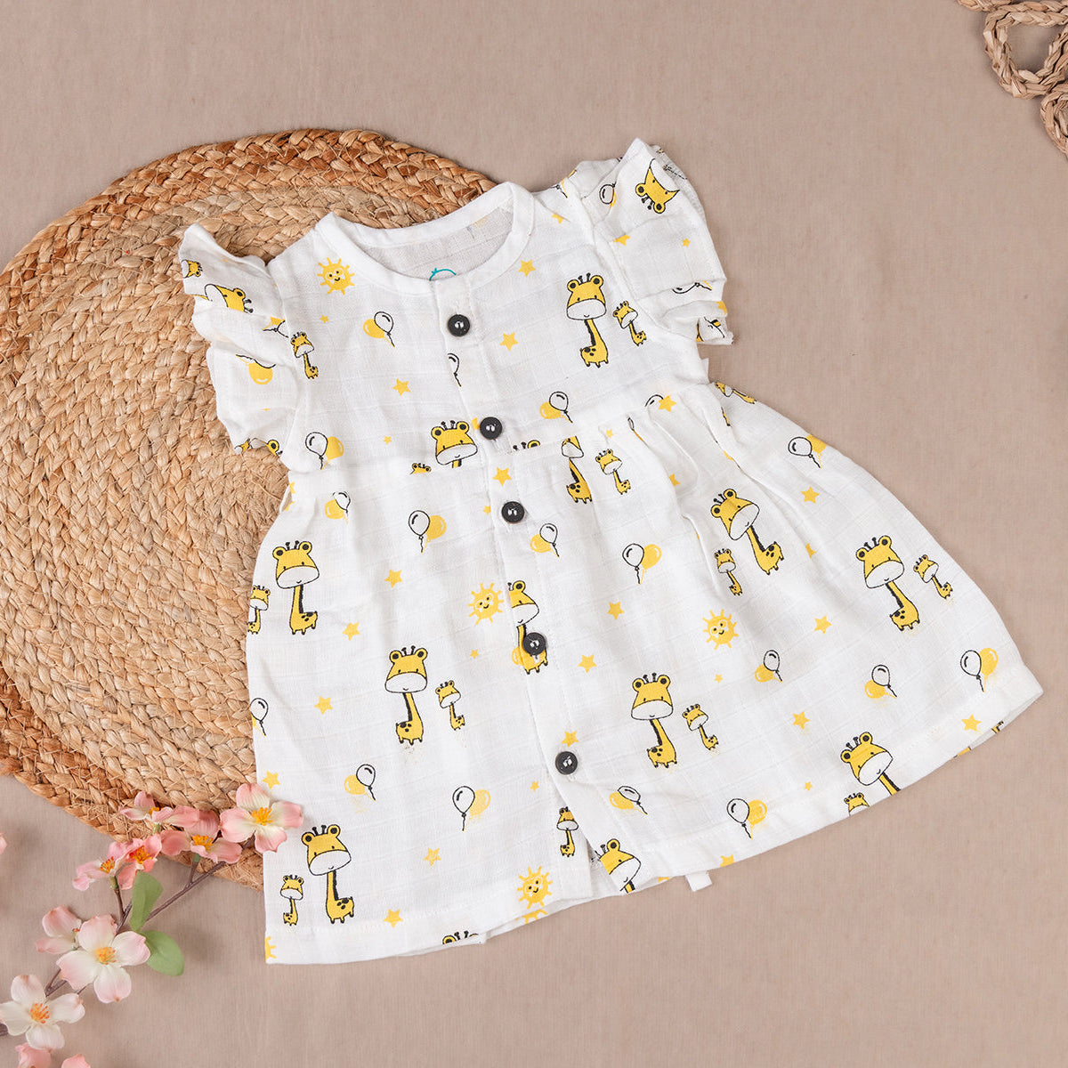 Yellow Giraff Frock