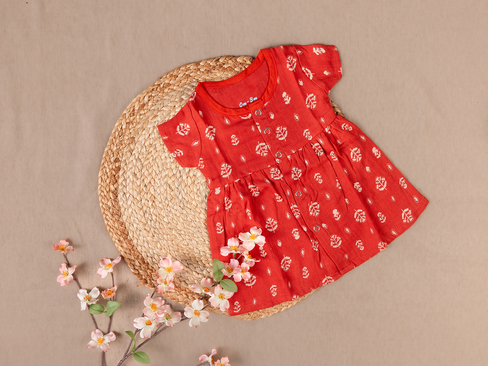 Brown Leaf - Frill Frock