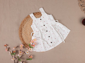 Red Heart Stripe Frock