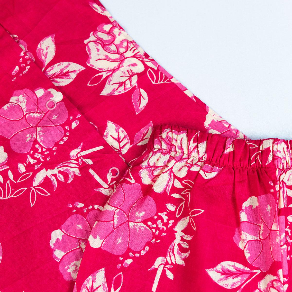 Coral flowral Print Coords Set