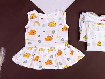 Sleeping Bear - Sleeveless Frock