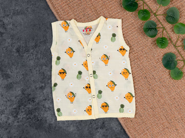 Yellow Mango - Muslin Jabla