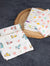 Animal & Floral Print (100cm x 100cm) - Premium Cotton Muslin Swaddle Blanket