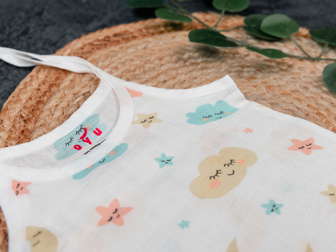 Happy Clouds - Muslin Jabla