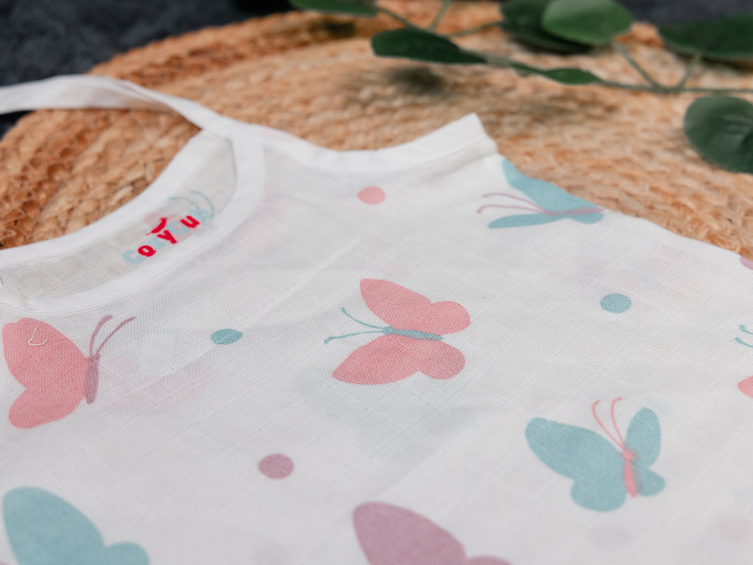 Delightful Butterfly - Muslin Jabla