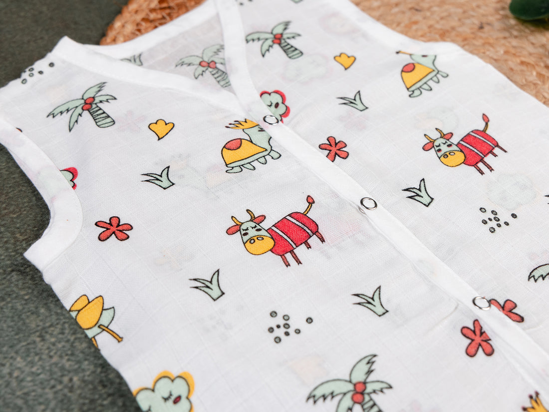 Safari themed - Muslin Jabla