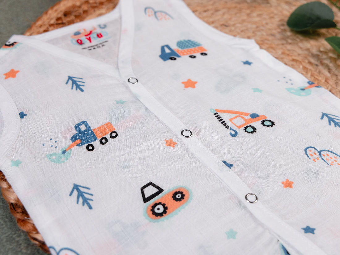 Blue Truck - Muslin Jabla