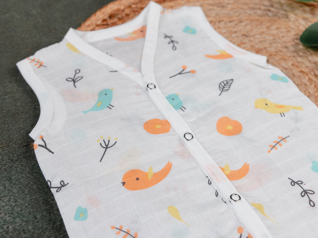 Orange Bird - Muslin Jabla