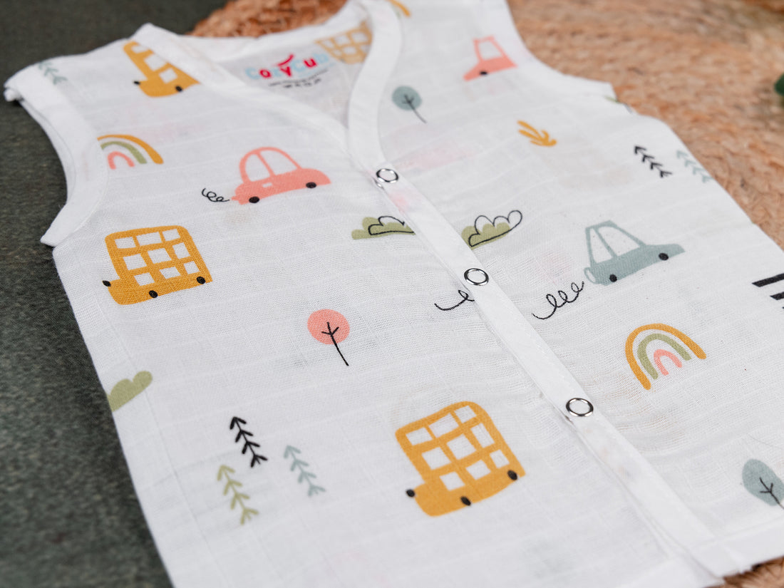 Yellow Truck - Muslin Jabla