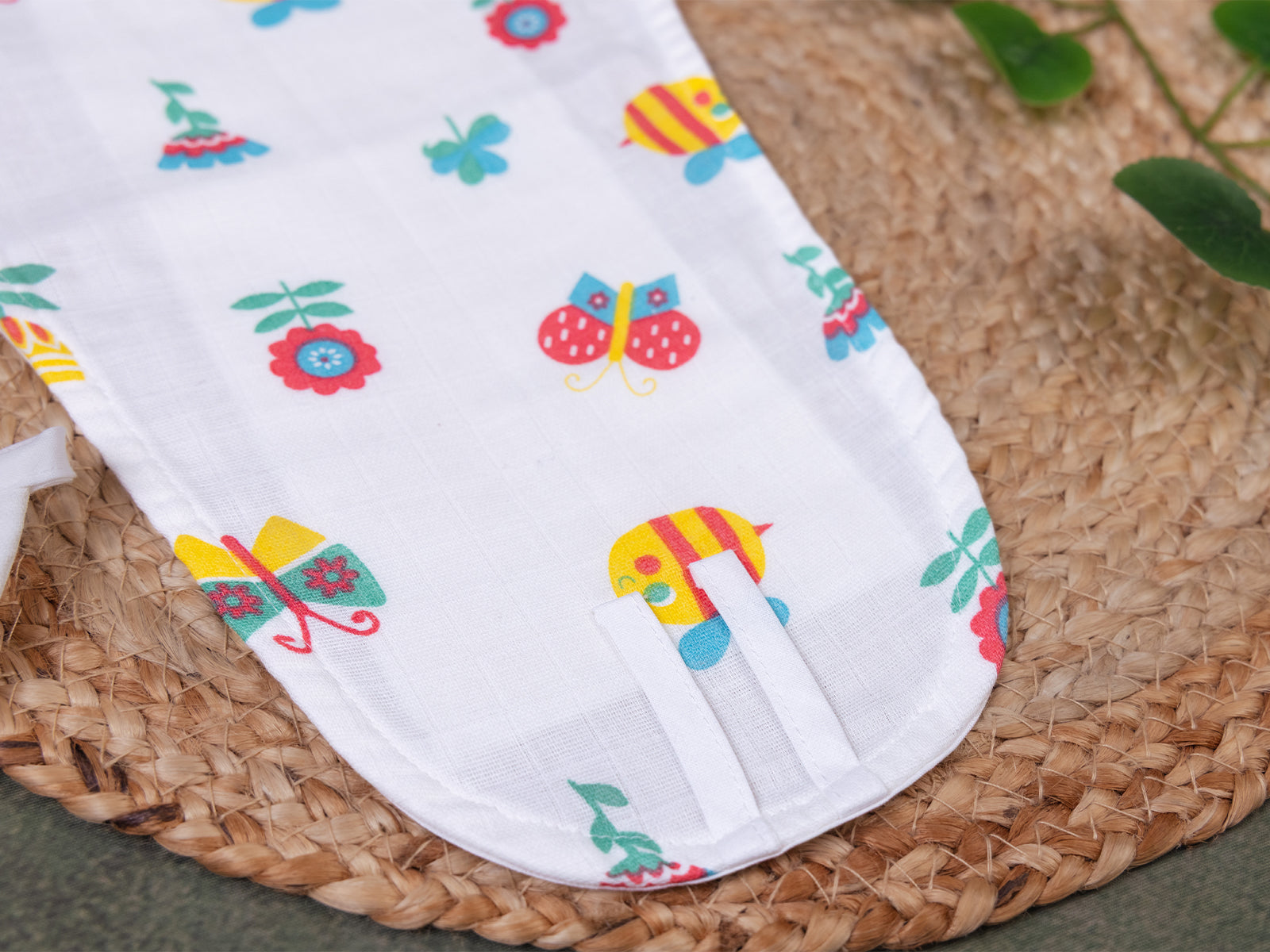 Delightful Butterfly- Muslin Nappy