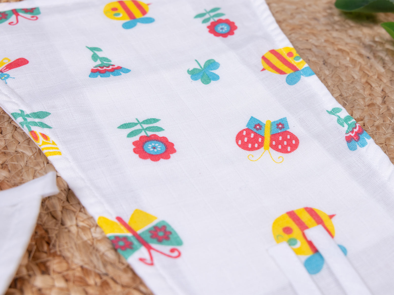 Delightful Butterfly- Muslin Nappy