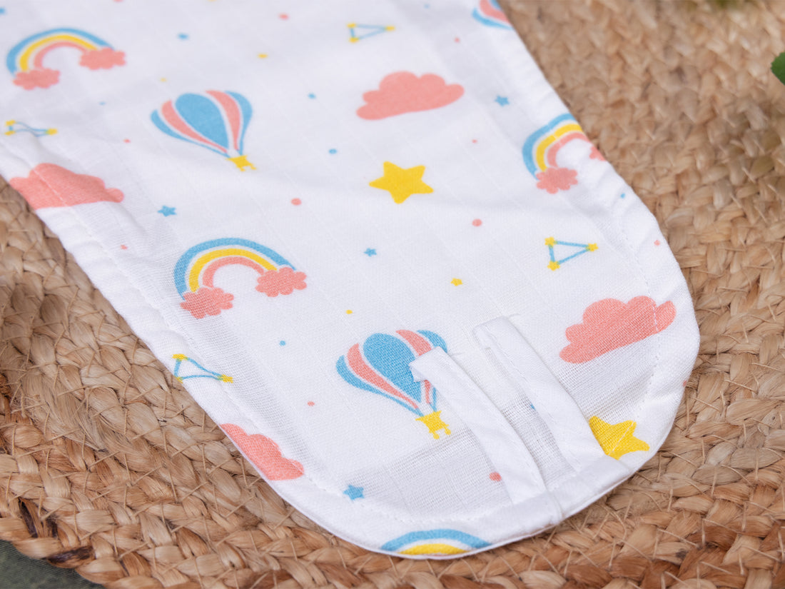 Cheerful Balloon - Muslin Nappy
