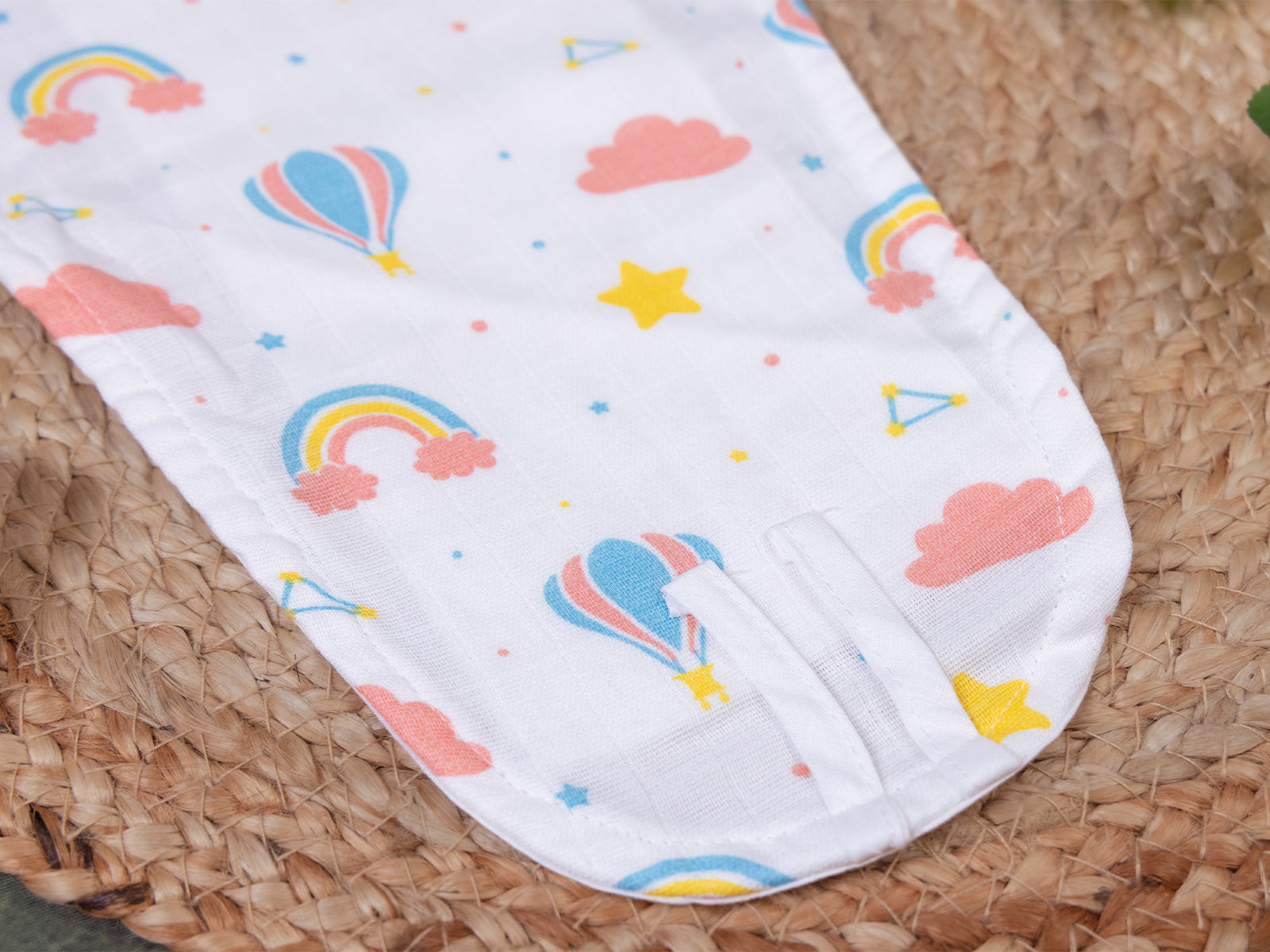 Cheerful Balloon - Muslin Nappy