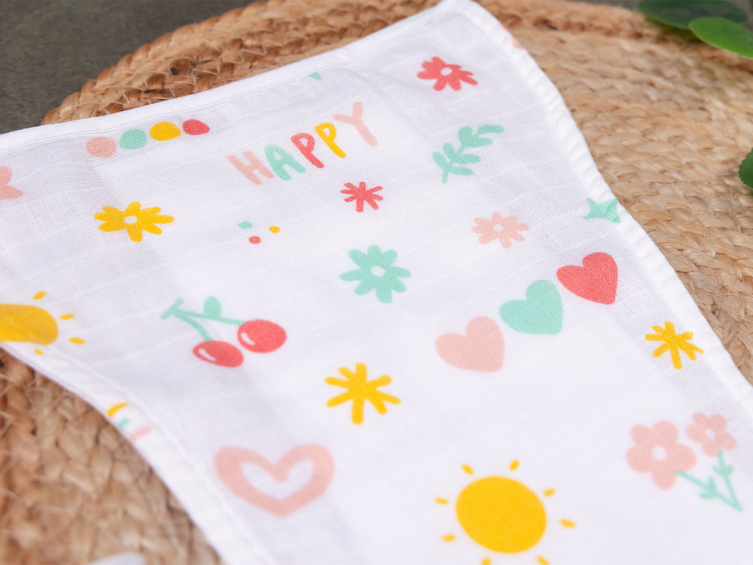 HAPPY- Muslin Nappy
