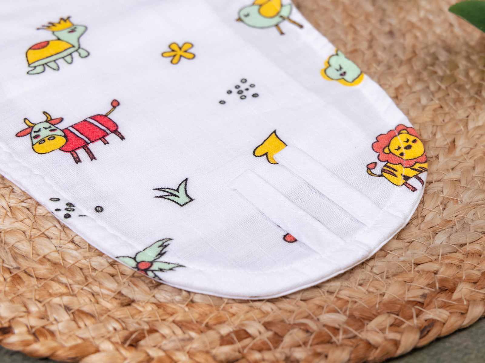 Safari Animal Prints-Muslin Nappy
