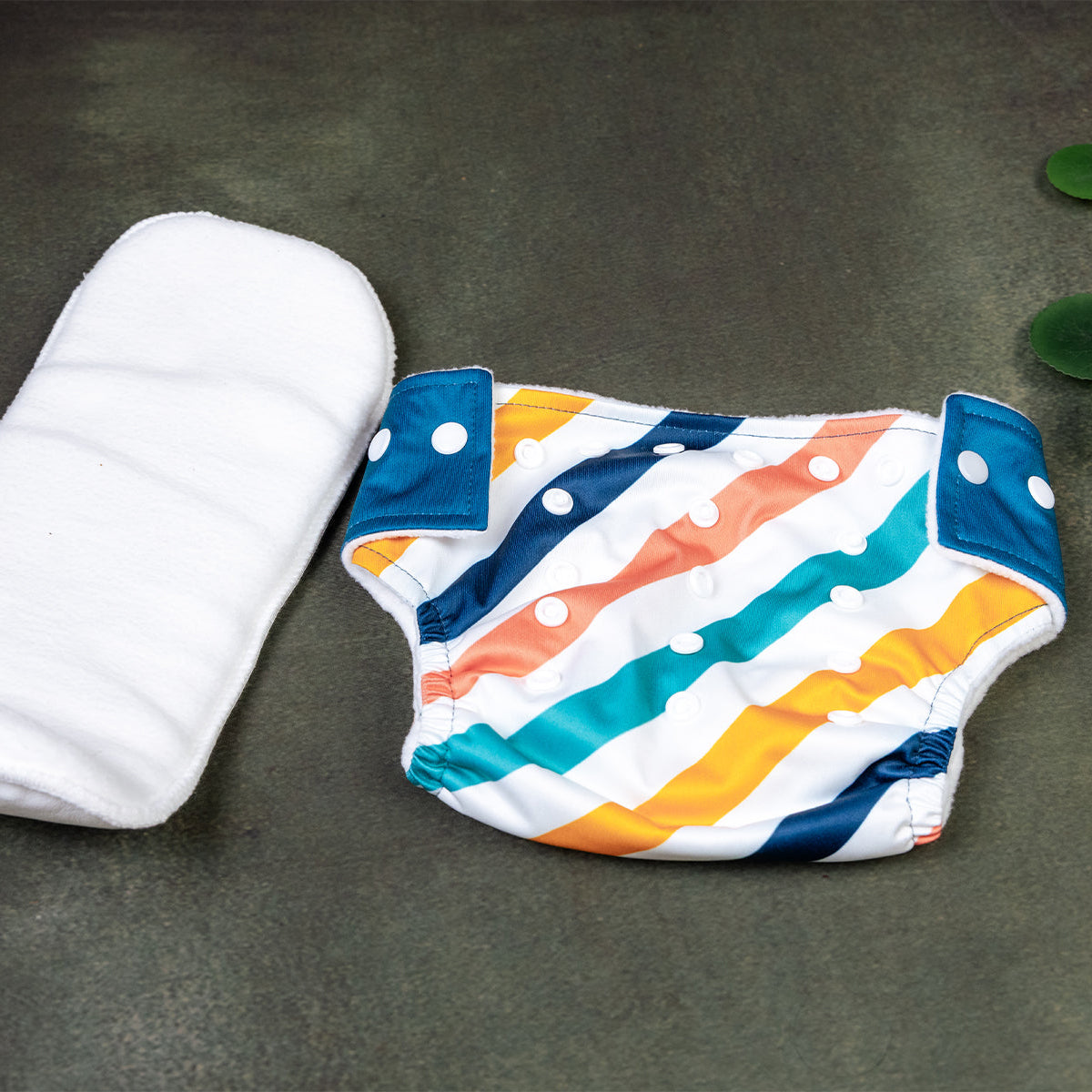 Vibrant stripe - Cloth Diaper