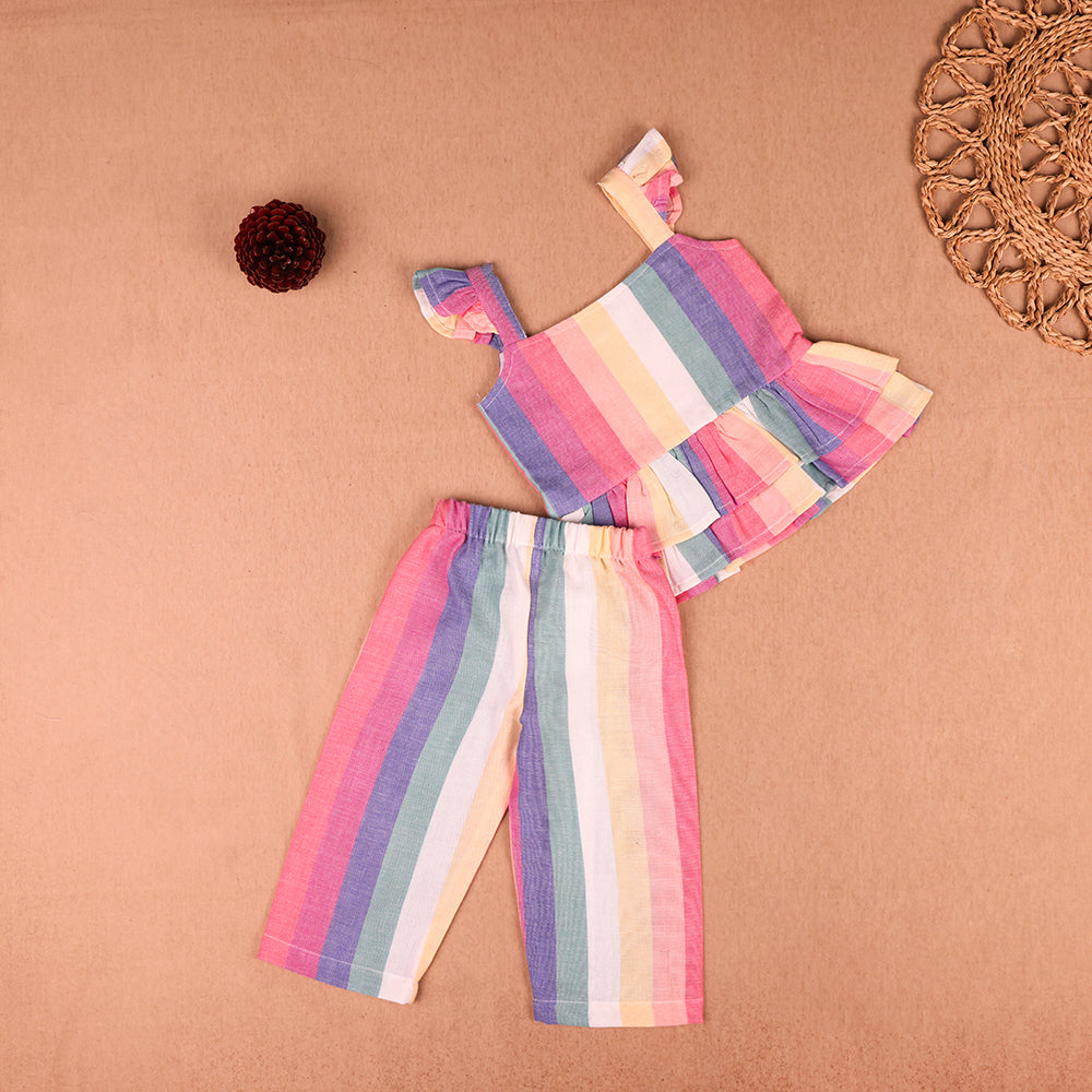 Rainbow Breeze Girls Co-ord Set