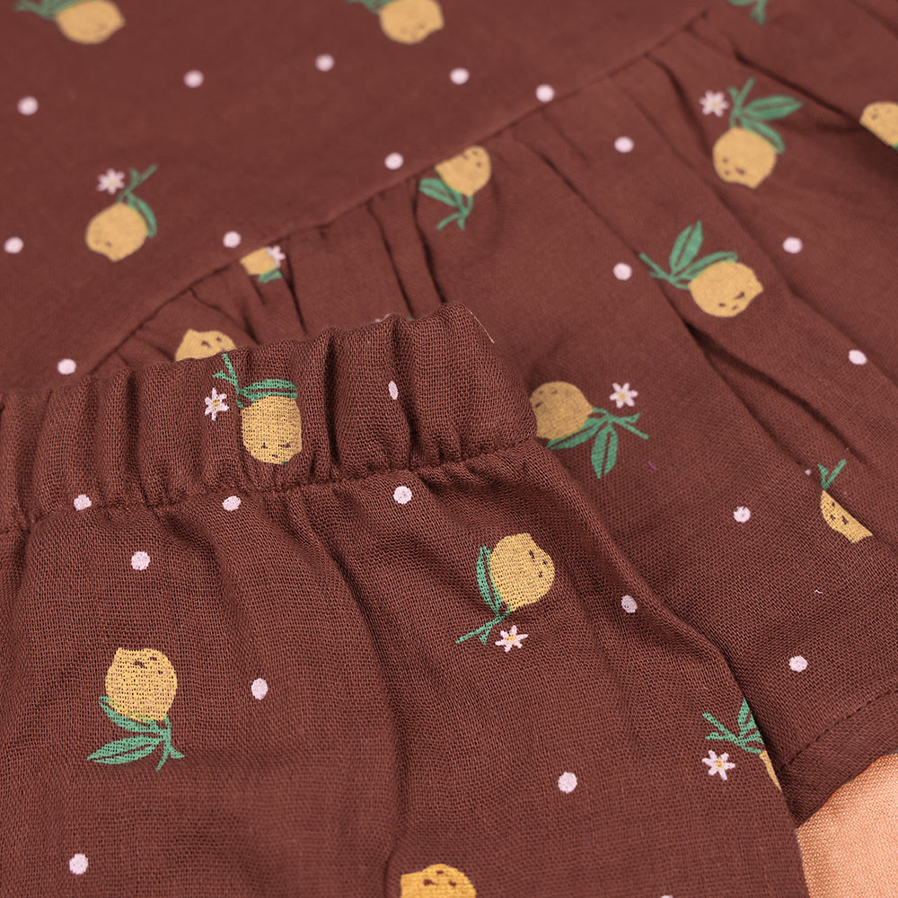 Cocoa Bloom Girls Co-ord Set