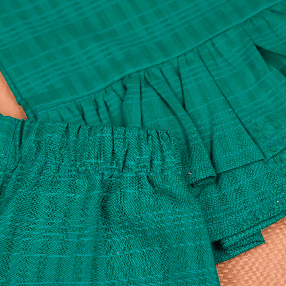 Emerald Charm Girls Co-ord Set