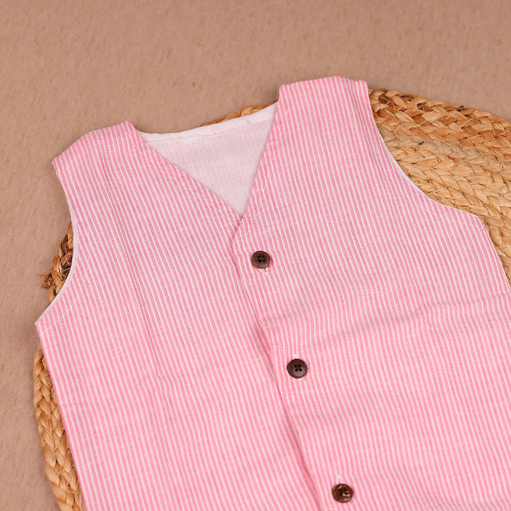 Pink Cotton Coord Set