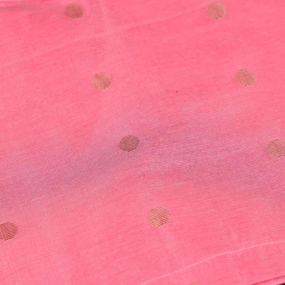 Pink Moon Collar Ethnic Top with Flared Skirt