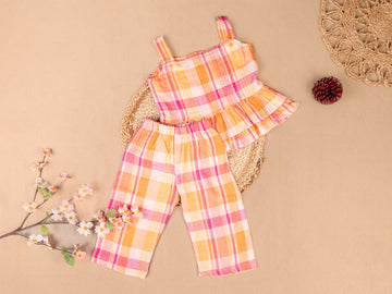 Warm Orange, Pink, and Coral Tones - Coords Set