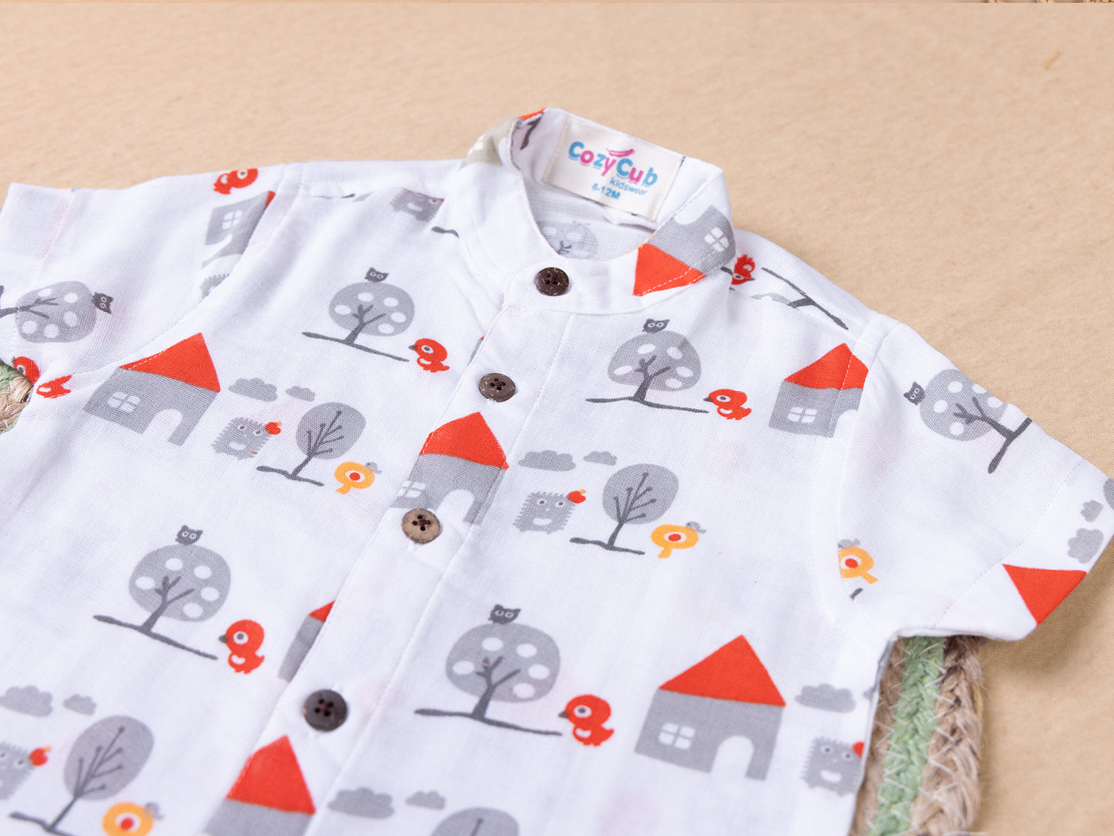 Little Village Adorable House - Half Sleeve Set