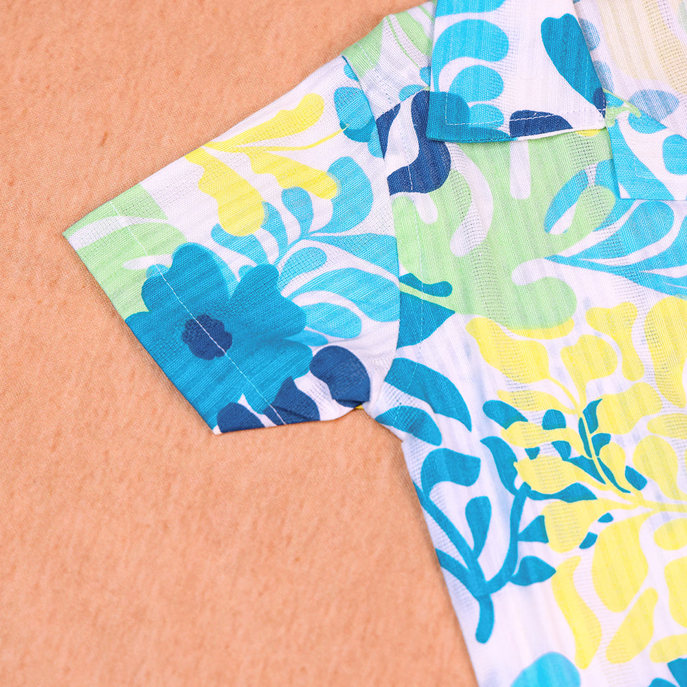 Tropical Breeze Cotton Co-ord Set for Boys