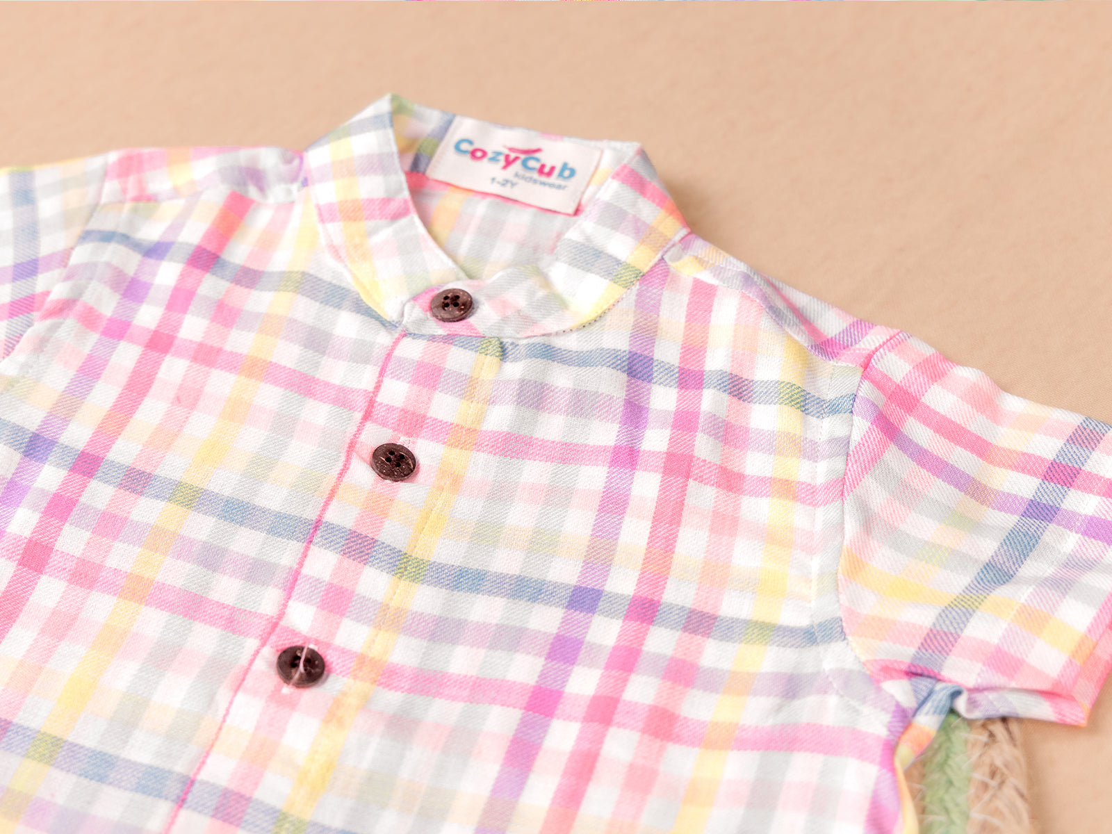 Bright rainbow checkered - Half Sleeve Set