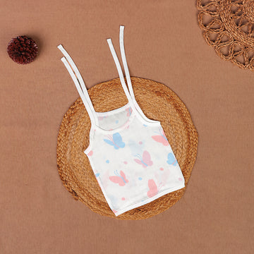 Muslin Butterfly Jhabla – Soft & Breathable Infant Jabla