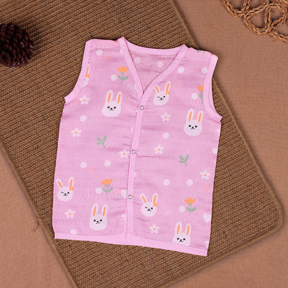 Bunny Garden Muslin Jabla
