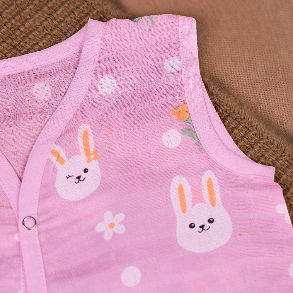 Bunny Garden Muslin Jabla