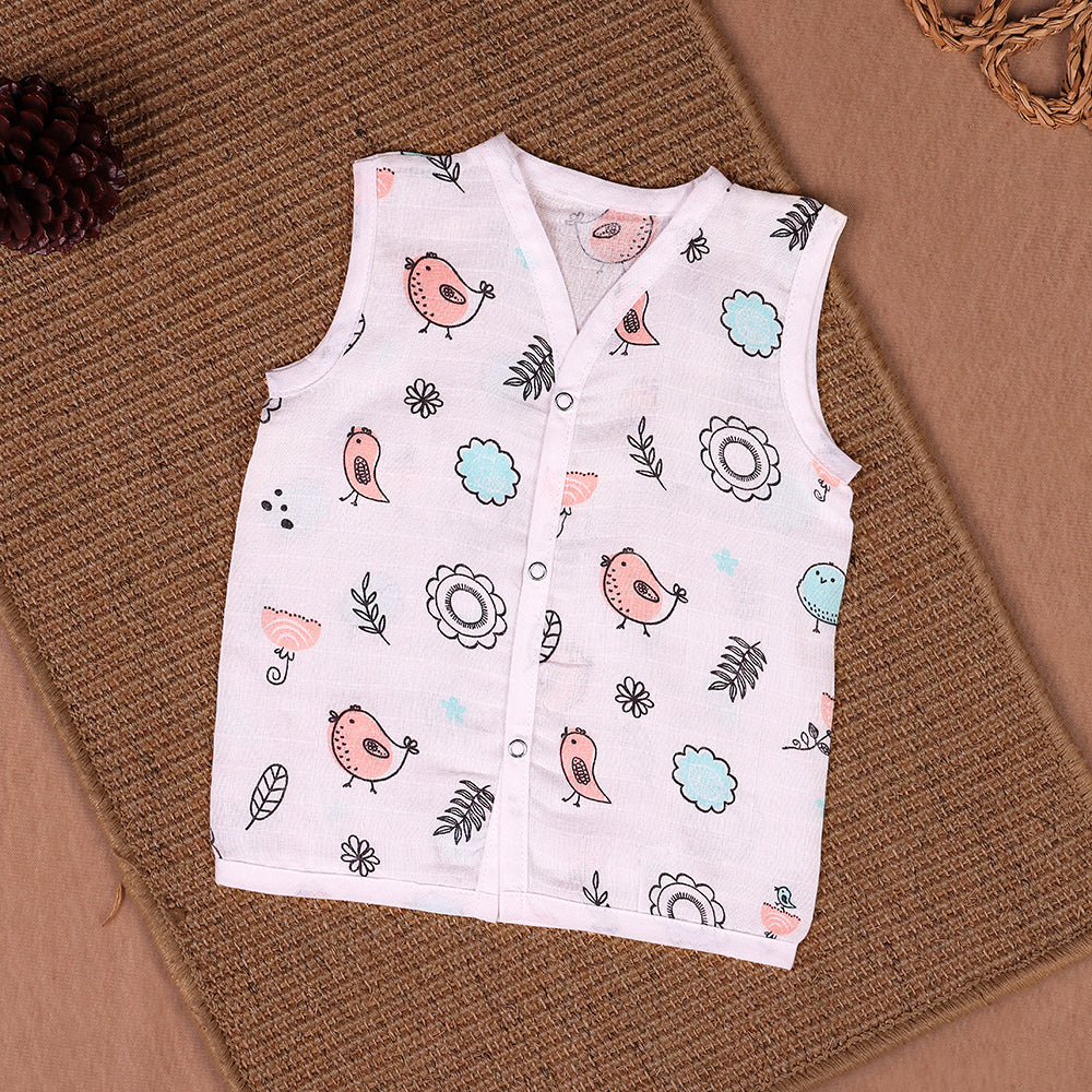 Birdie Bloom Muslin Jabla