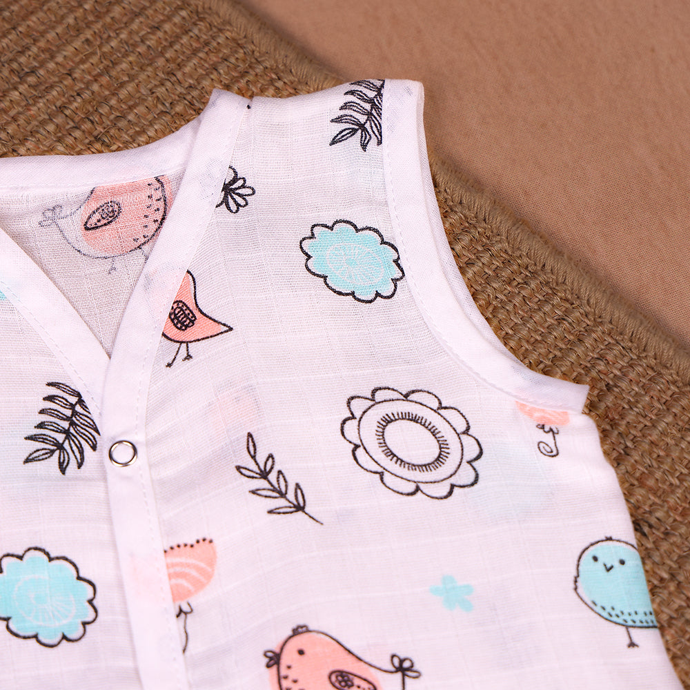 Birdie Bloom Muslin Jabla