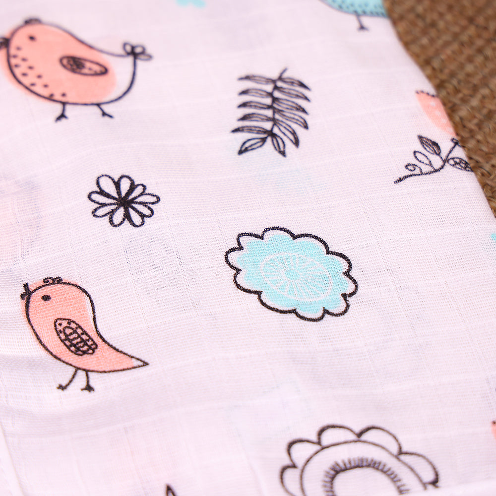 Birdie Bloom Muslin Jabla
