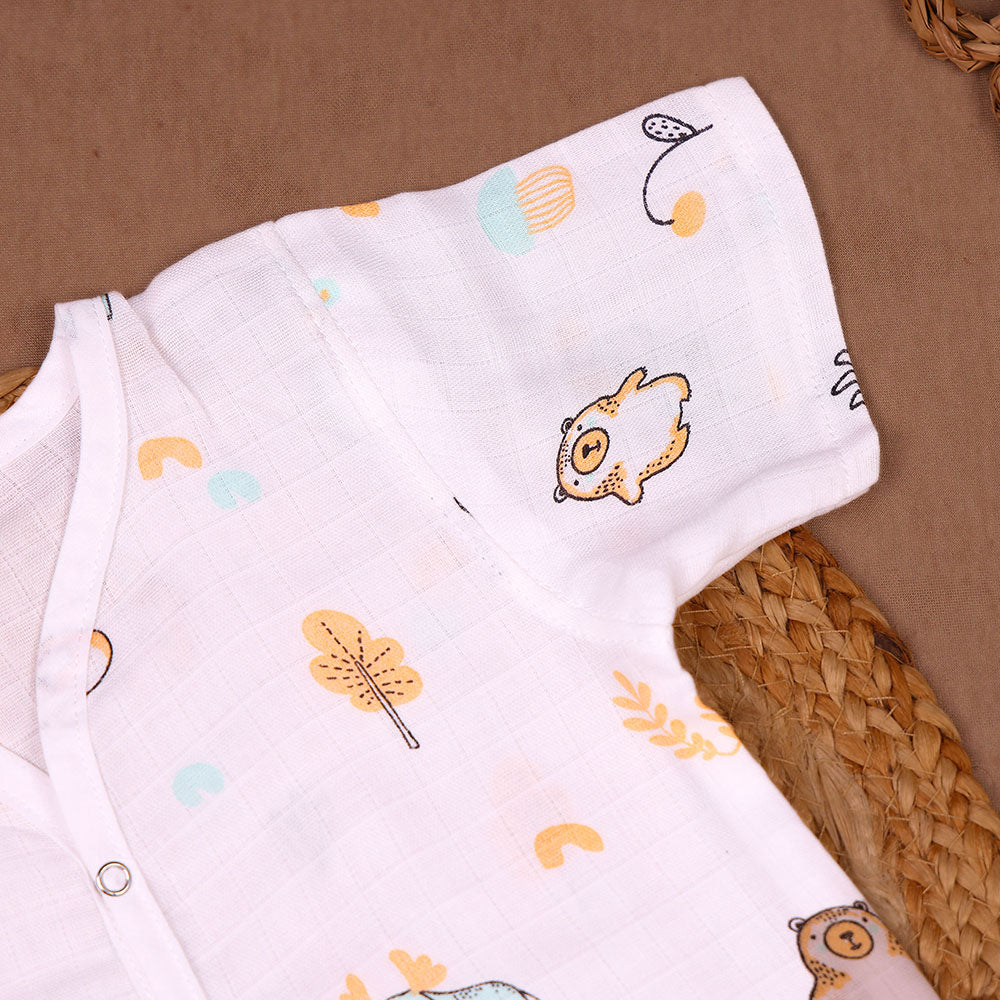 Forest Friends Muslin Night Suit Set – Baby/Toddler