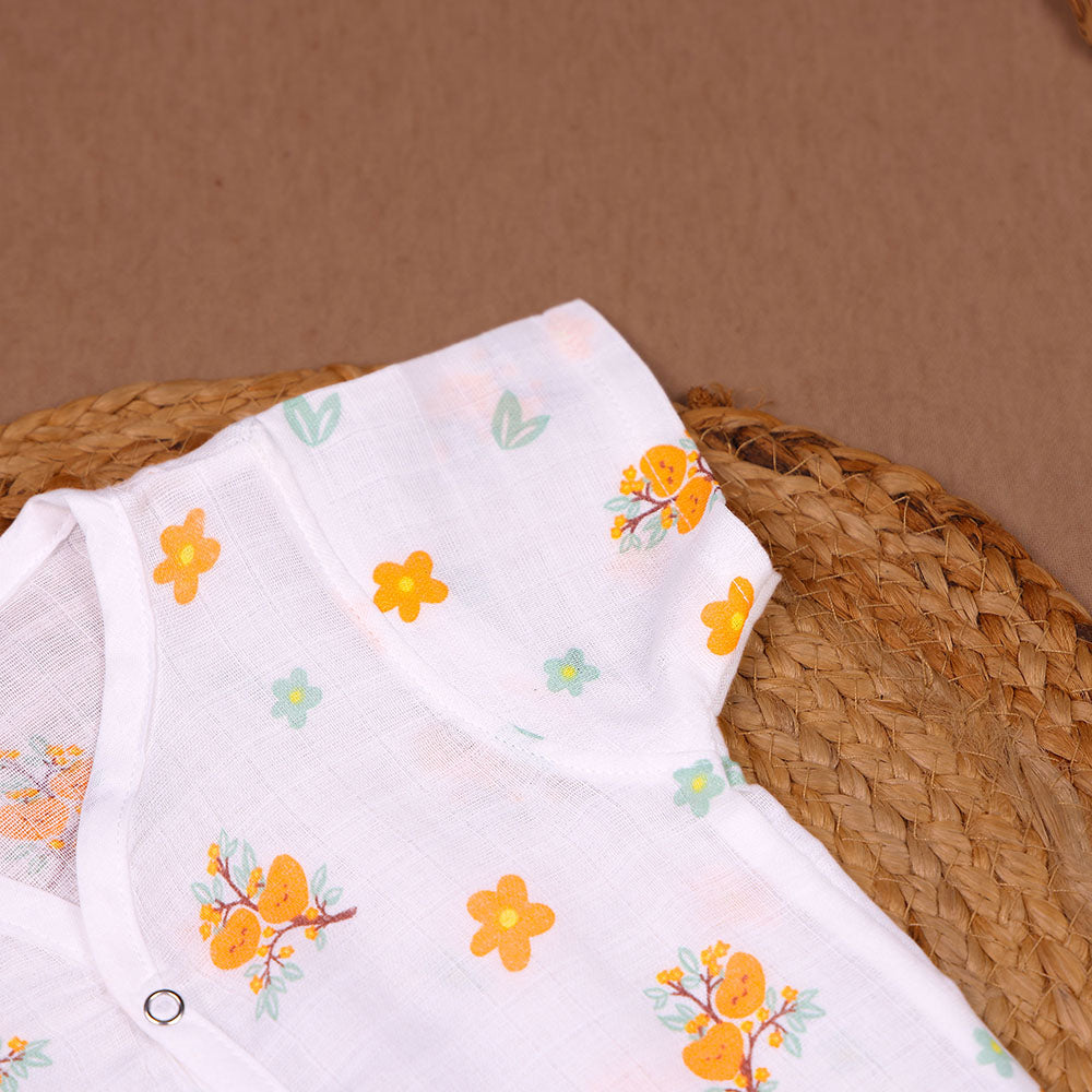 Sunny Blooms Muslin Night Suit Set – Baby/Toddler