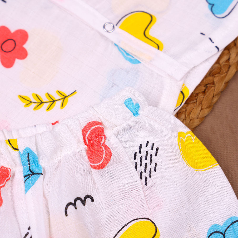 Doodle Delight Muslin Night Suit Set – Baby/Toddler